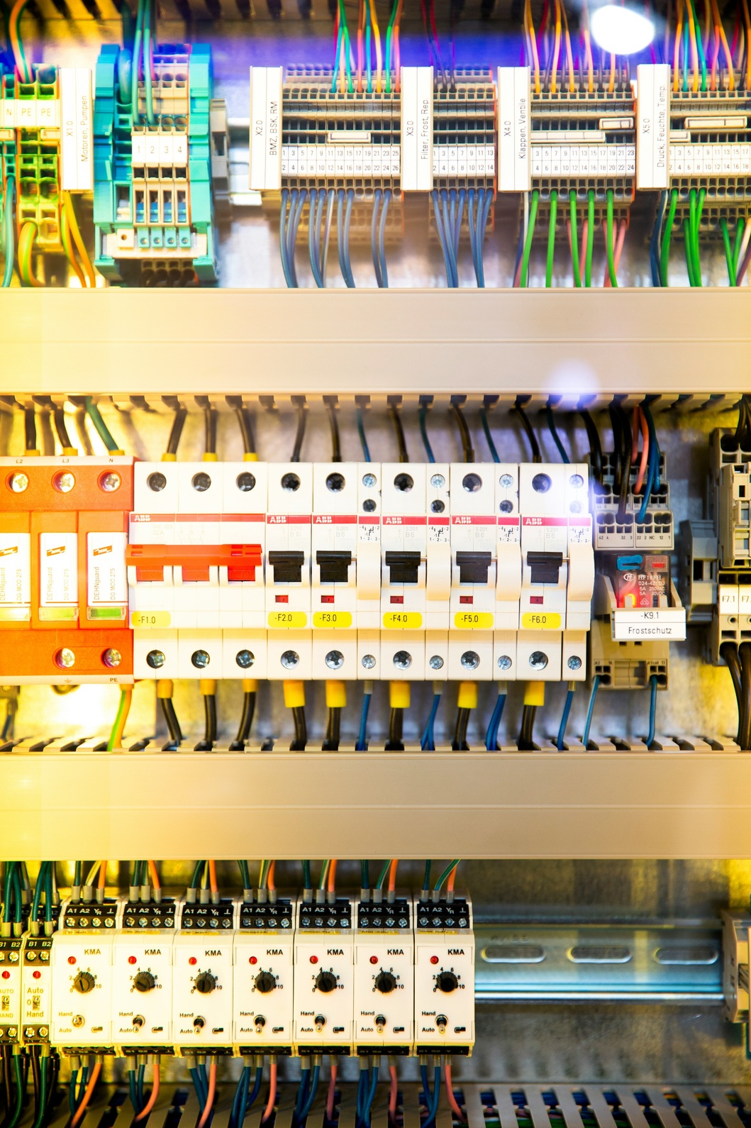 Universal 3 Phase Star-Delta 2 Load Interchange Automatic Panel Board